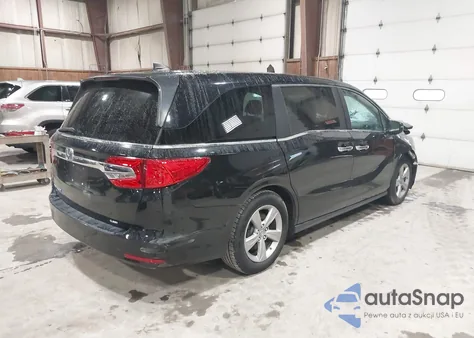 2019 Honda Odyssey Ex-L z USA, uszkodzony, nr VIN 5FNRL6H7XKB087607